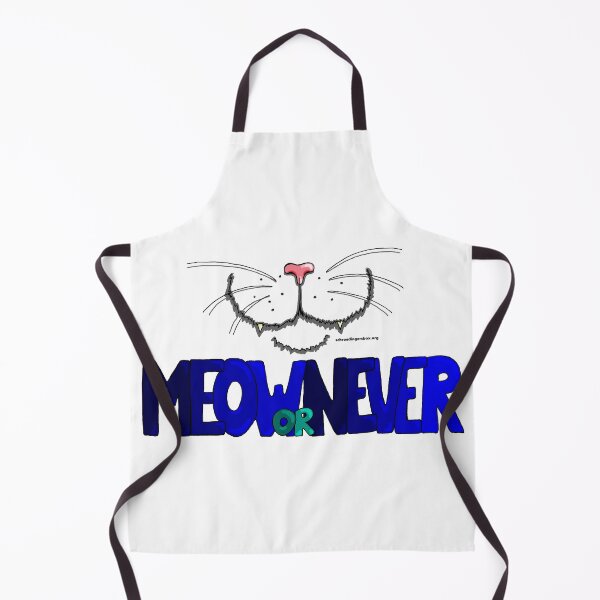 Item preview, Meow or Never & Nosy Cat designed and sold by Schrödingers Box.