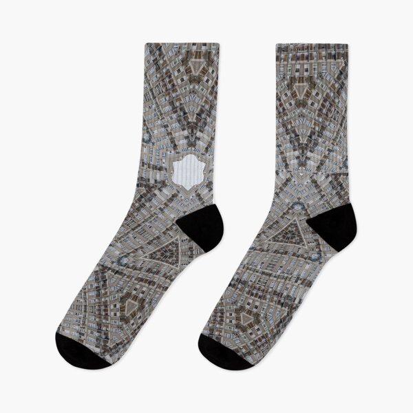 Item preview, Beautiful fresh seamless pattern with Slavic european apartment blocks. simplicity is the ultimate sophistication designed and sold by MrazTees.