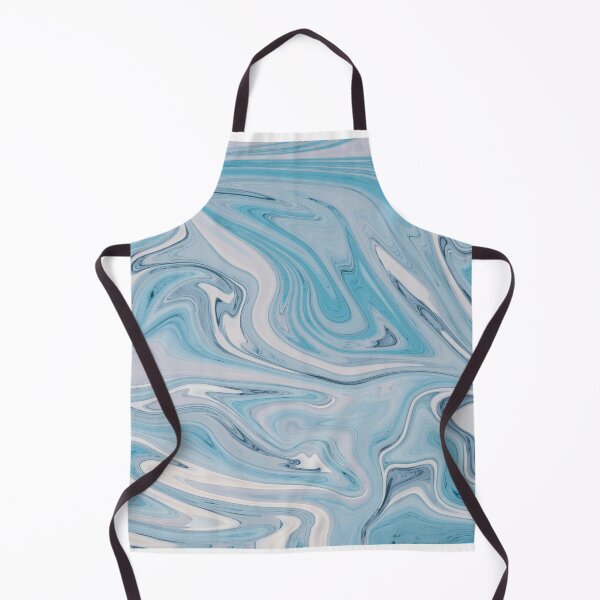 Item preview, Aqua Blue Watercolor Liquid Marble designed and sold by newburyboutique.