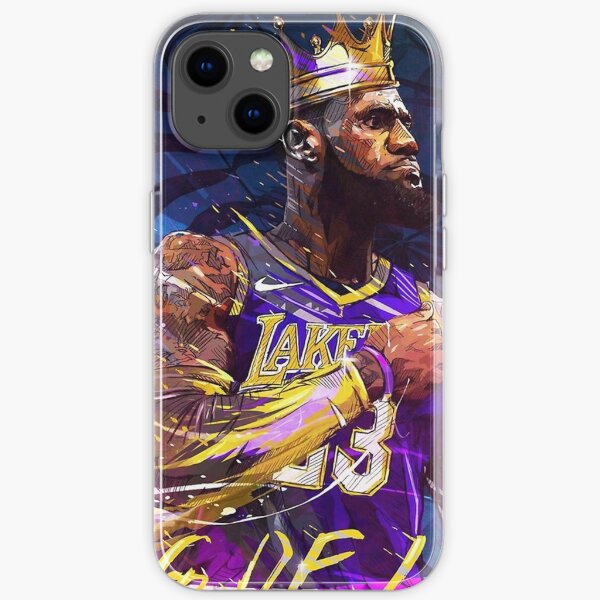 Lebron at the Lakers - iPhone Soft Case