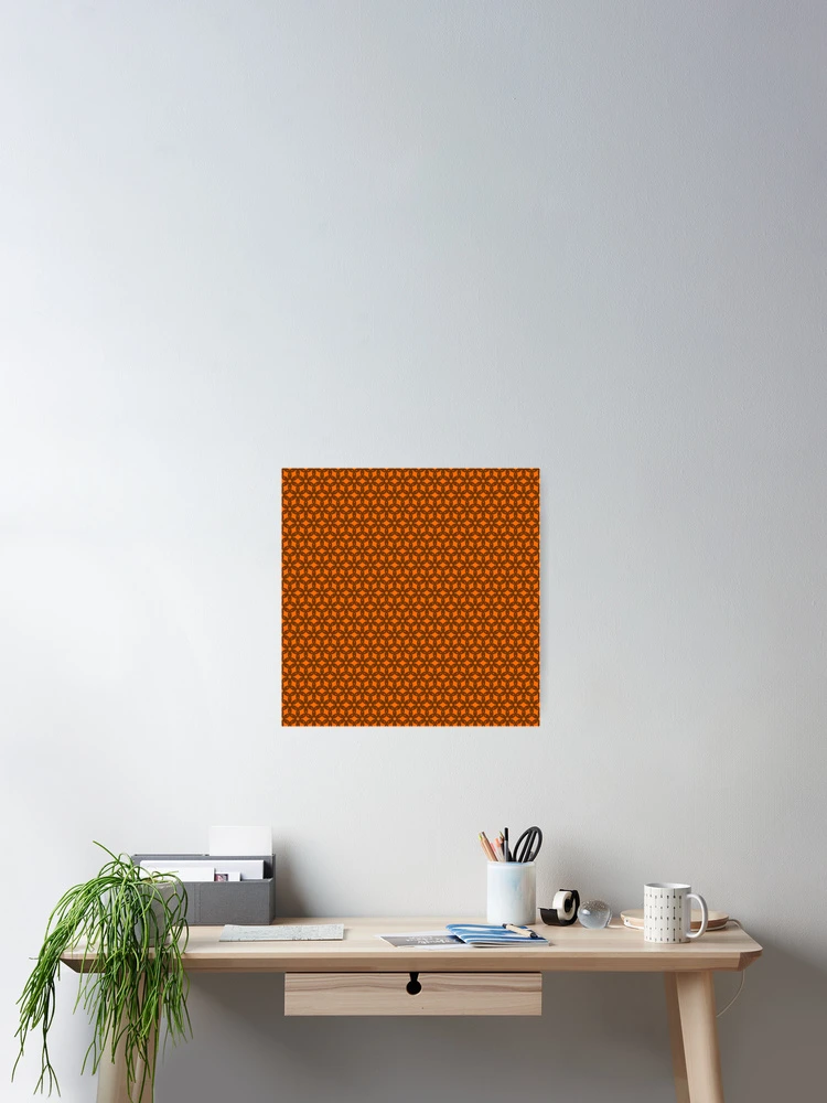 Thumbnail 2 of 3, Poster, Abstract geometric pattern designed and sold by Ederella.