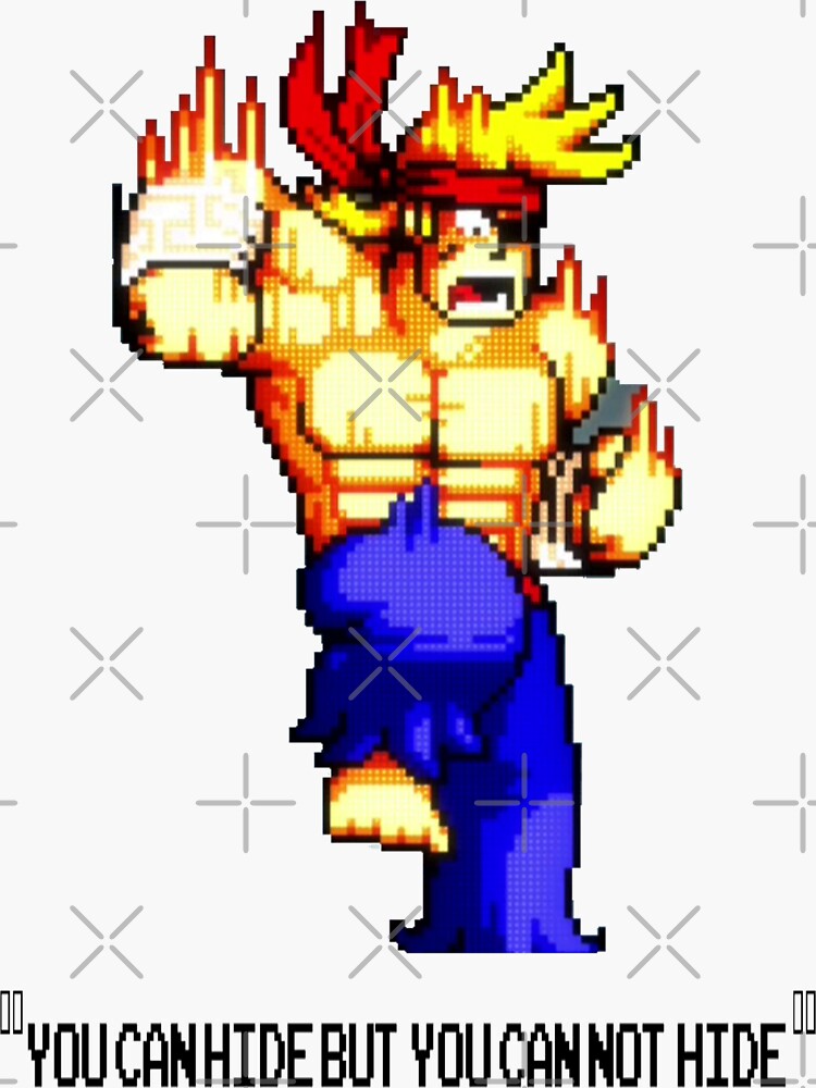 "Rumble McSkirmish You can hide quote" Sticker for Sale by BukLauDesu Redbubble