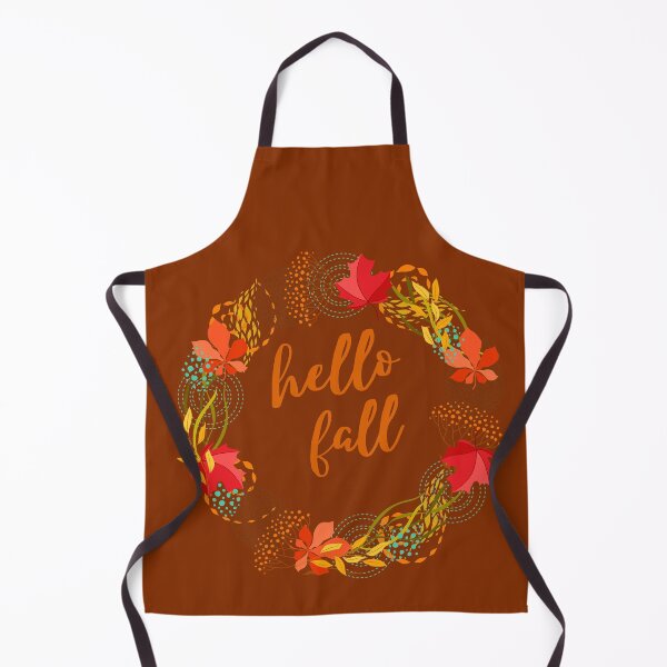 Item preview, HELLO FALL DARK ORANGE designed and sold by D-artSide.