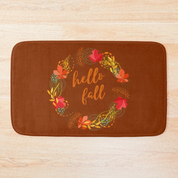 Item preview, HELLO FALL DARK ORANGE designed and sold by D-artSide.