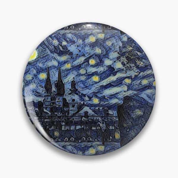 Item preview, Starry, Starry Zagreb Night - Van Gogh designed and sold by Gregredfern.