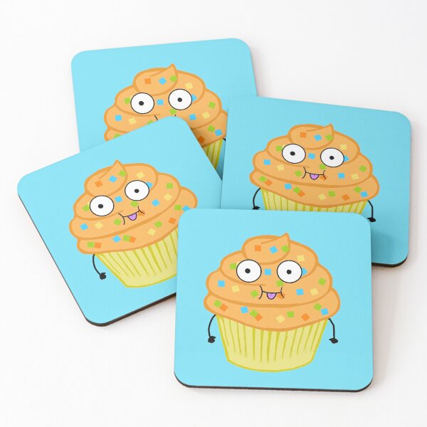 Item preview, Silly Kawaii Cupcake designed and sold by DesignsBySaxton.
