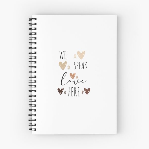 Item preview, We speak love designed and sold by CreativeByKH.