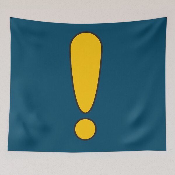 Item preview, Quest Exclamation Mark designed and sold by Spoof-Tastic.
