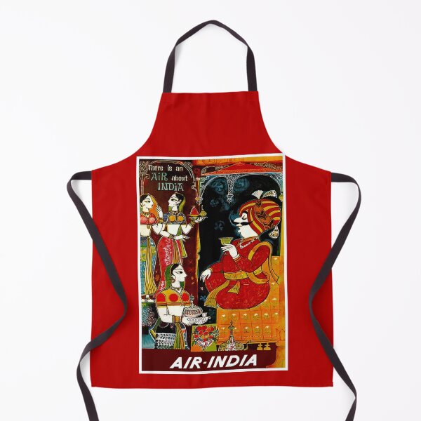 Item preview, AIR INDIA: Vintage Air Travel Advertising Print designed and sold by posterbobs.