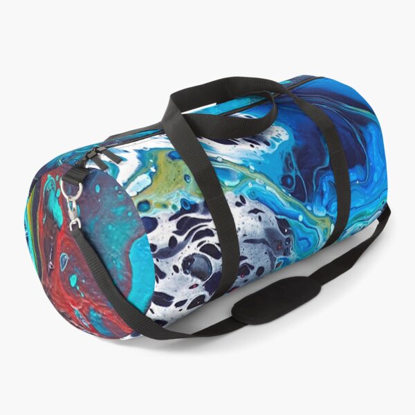 Acrylic pouring Duffle Bag