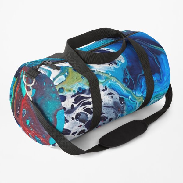 Acrylic pouring Duffle Bag
