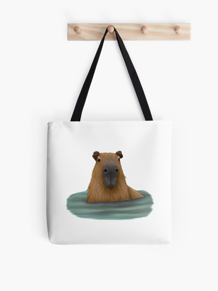 Capybara Tote Bag / Gift for Capybara Fan / Cute Capybara Gift -   Denmark