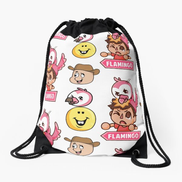Piggy Roblox Game Drawstring Bags Redbubble - roblox rat nose id