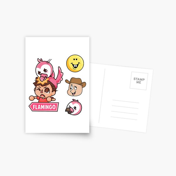 Flamingo Roblox Postcards Redbubble - flamingo roblox postcards redbubble