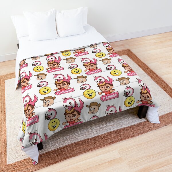 Piggy Roblox Game Comforters Redbubble - is itfunny on roblox on her game she mand