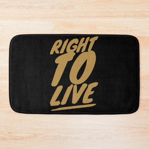 Item preview, right to live livelihood sweatshirt sticker mask designed and sold by -BENOVI.