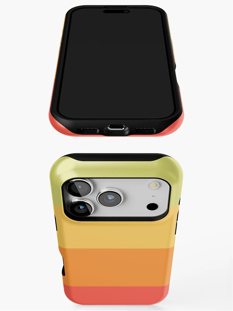 Thumbnail 3 of 4, iPhone Case, Autumn Ripe Mix Solid Color designed and sold by WayneTower.