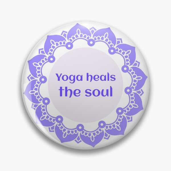 Item preview, Yoga heals the soul designed and sold by Remelle.