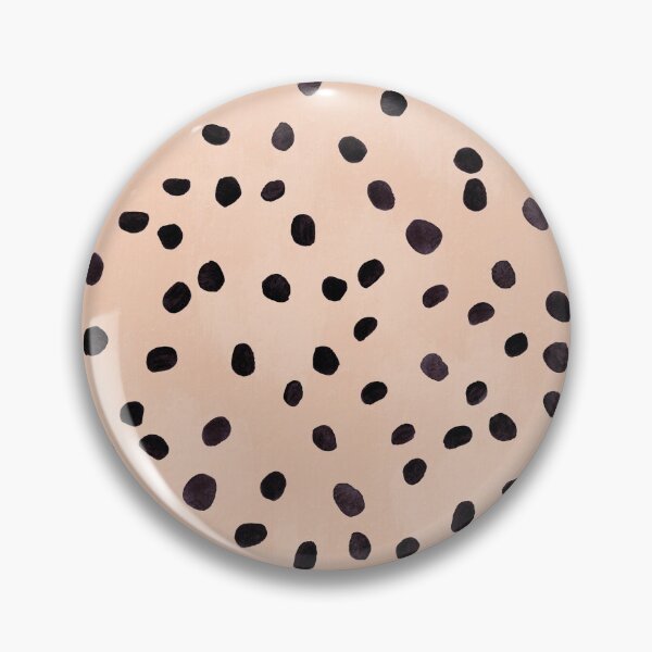 Item preview, Dalmatian Print | Peach and Black designed and sold by RebeccaFlaherty.