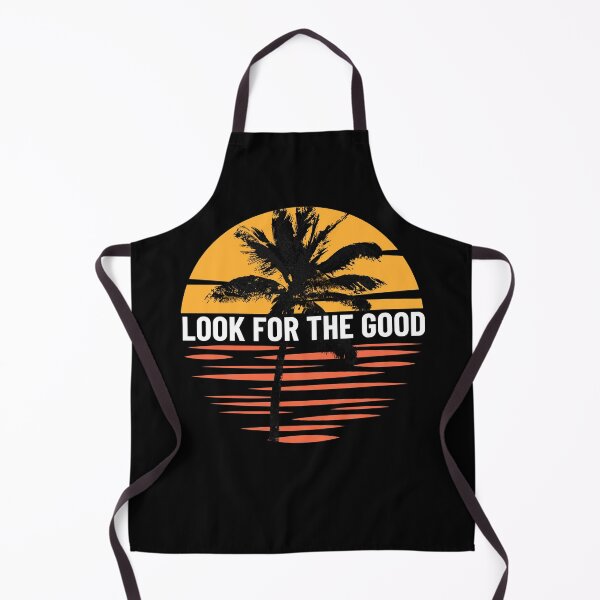 Item preview, Look For The Good with Abstract Sunset and Palm Tree designed and sold by beachchic.