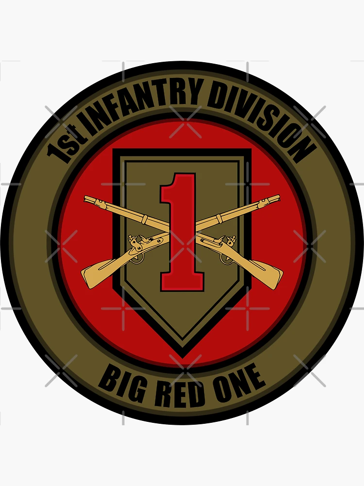 1st Infantry Division - Big Red One | Sticker