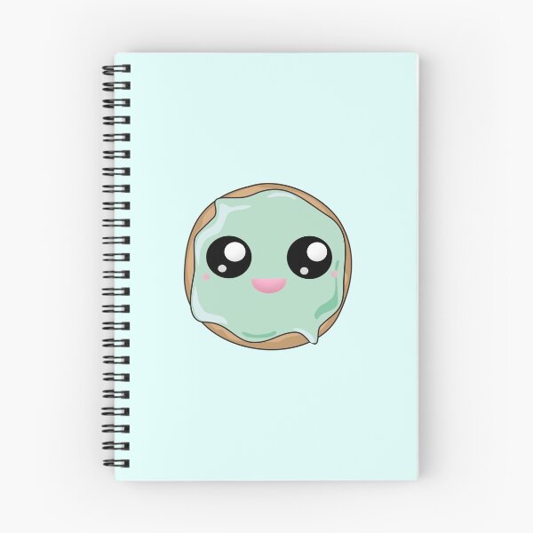 Item preview, Blue kawaii donut designed and sold by MarmotRevolt.