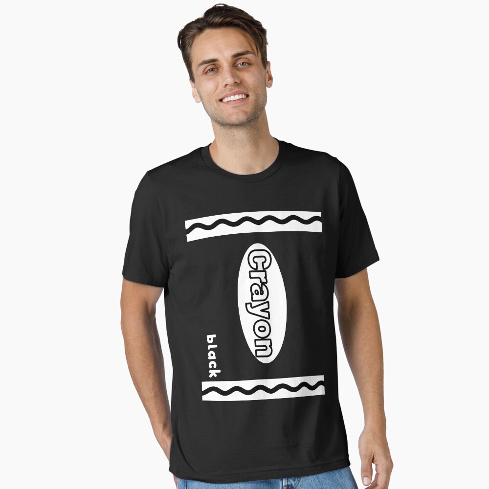 crayon halloween shirt
