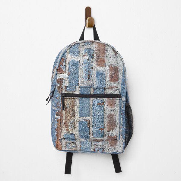 Item preview, Old Blue Brick Wall Pattern designed and sold by luchik-and-co.