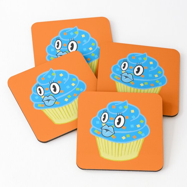 Item preview, Amorous Kawaii Cupcake designed and sold by DesignsBySaxton.