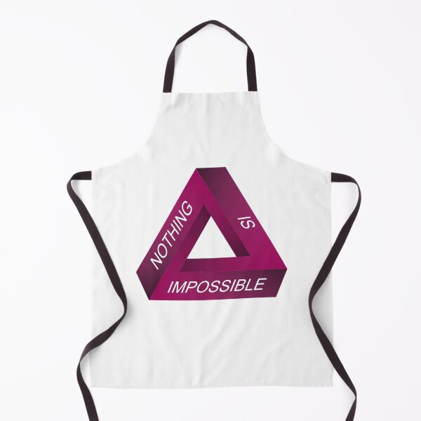 Item preview, Nothing is Impossible Triangle - Optical Illusion designed and sold by Happy Puppy Print On Demand.