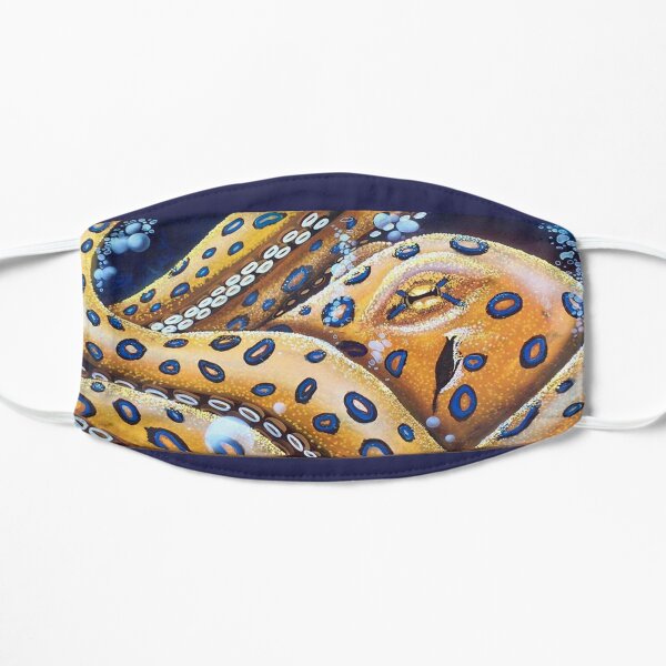 Blue Ringed Tako Flat Mask