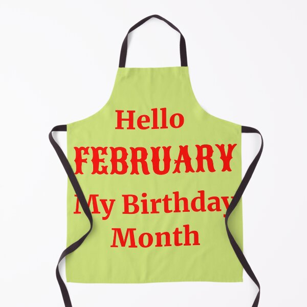Item preview, Hello February. My birthday month designed and sold by RueChiedza.