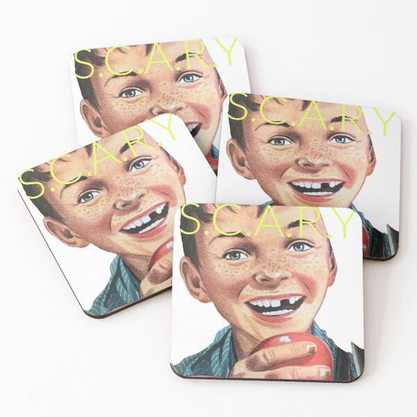 Item preview, Scary kid eating an apple designed and sold by Valicourt.