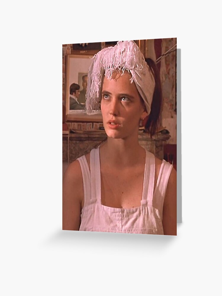 Eva Green In The Dreamers 2003 Greeting Card By Oliviaade Redbubble