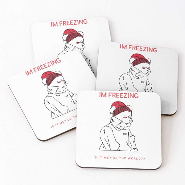 Item preview, im freezing, is it me? or the World? designed and sold by AStateofBeing.