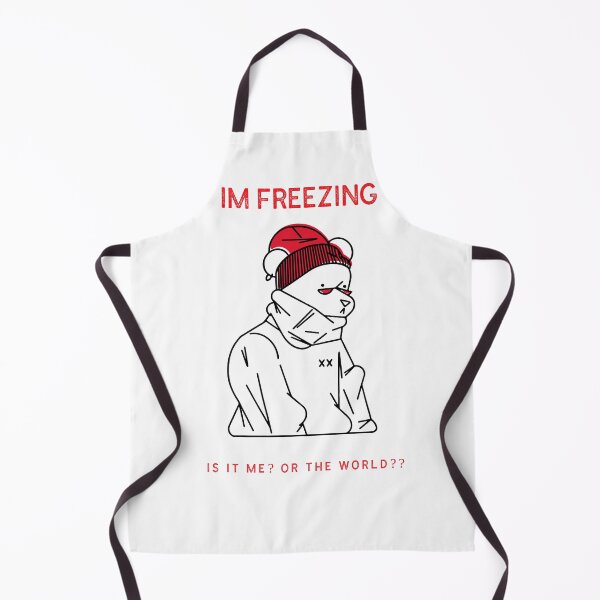 Item preview, im freezing, is it me? or the World? designed and sold by AStateofBeing.