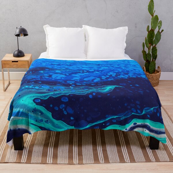 Item preview, Waves Acrylic Pouring designed and sold by atakji.