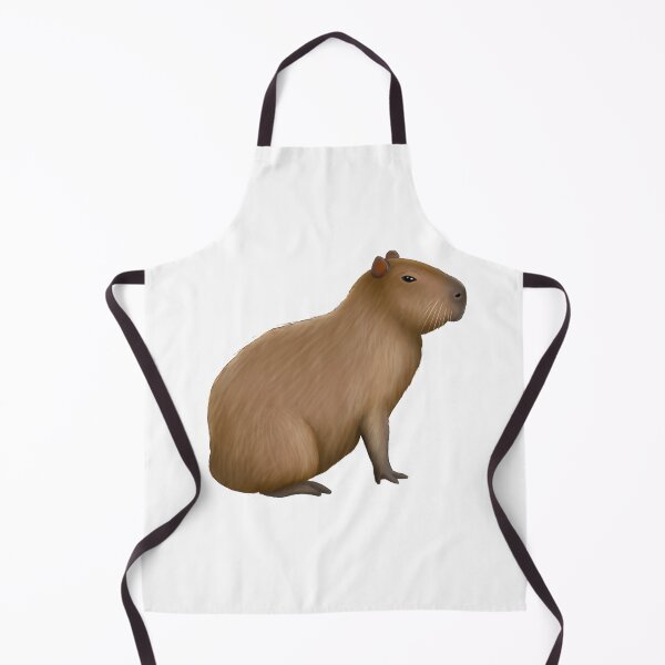 Item preview, Adult Capybara Sitting Painting designed and sold by troyanthonyart.