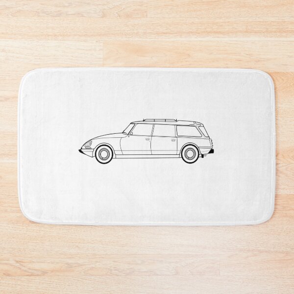Item preview, Cit roen DS Safari / Break Line drawing artwork designed and sold by RJWautographics.