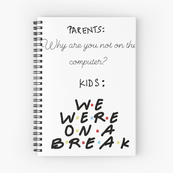 Item preview, We were on a break- Virtual School designed and sold by creativepod.