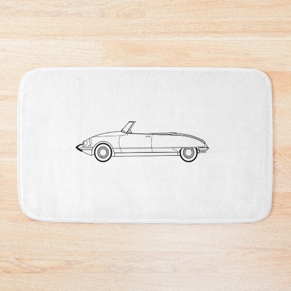 Item preview, Cit roen DS Decapotable line drawing artwork designed and sold by RJWautographics.