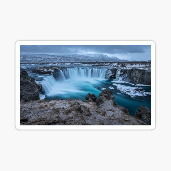 Water Falls. Sticker