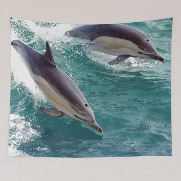 Item preview, Dolphins Swimming in Monterey Bay California designed and sold by PlanetPrints.