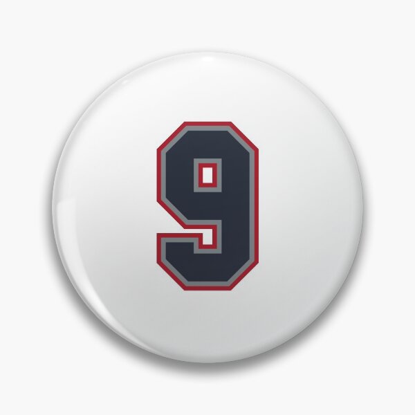 Item preview, 9 Navy Grey Red Sports Number Nine designed and sold by HelloFromAja.