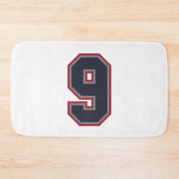 Item preview, 9 Navy Grey Red Sports Number Nine designed and sold by HelloFromAja.
