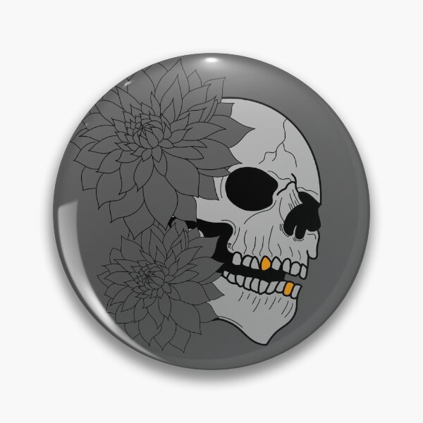 Item preview, Skull and dahlia designed and sold by BV-creas.