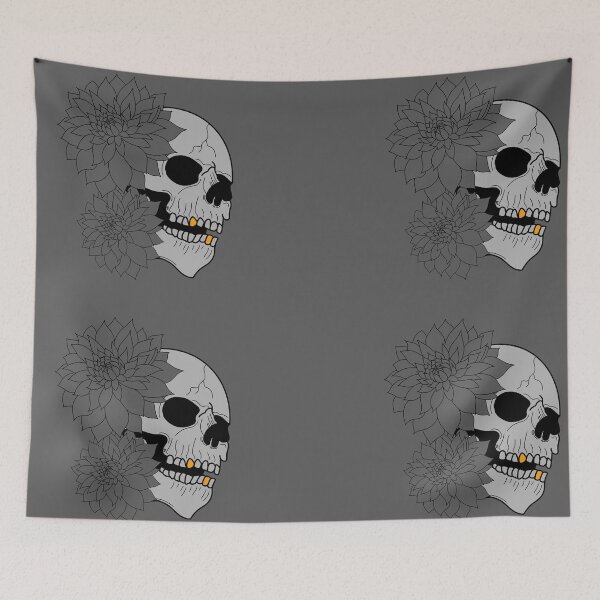 Item preview, Skull and dahlia designed and sold by BV-creas.