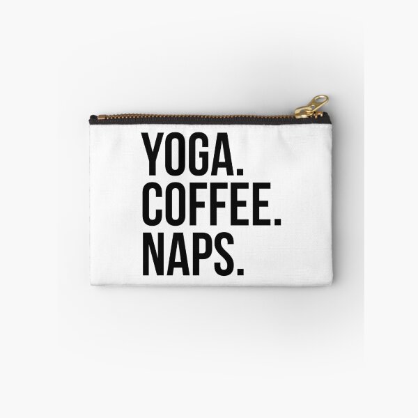 Item preview, Yoga Coffee Naps designed and sold by QuotifyShop.