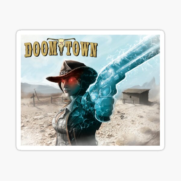 Doomtown Maria Kingsford Items Sticker