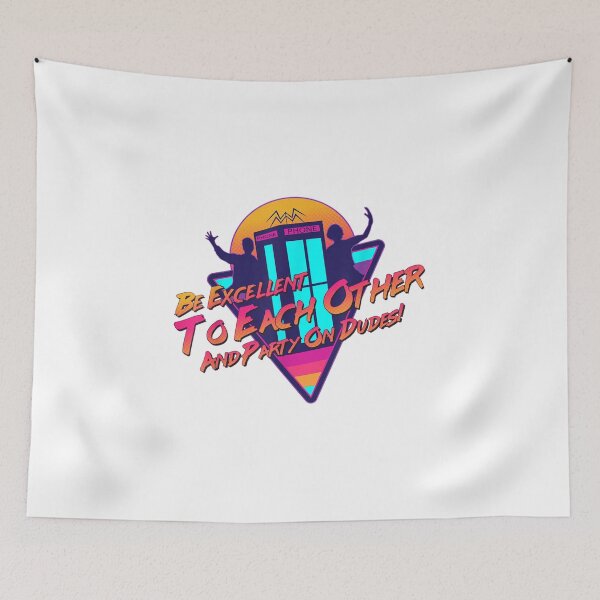 Item preview, Bill and Ted Be Excellent to Each Other 80 s Design Gift For Men and Women, Gift Halloween Day, Thanksgiving, Christmas Day designed and sold by TemporaryTees.